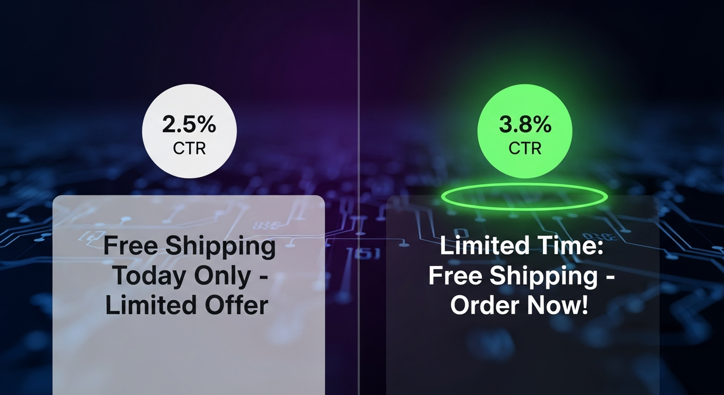 We testten 4 headline-structuren op Google Ads. De winnaar verraste ons.